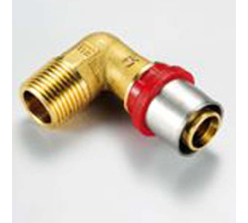 Угольник 90° пресс с наружной резьбой Tiemme 32x1 1650074