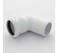 Отвод канализационный REHAU RAUPIANO PLUS 50x67° 11211241001