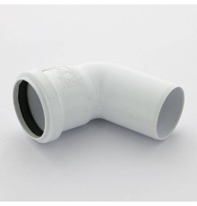 Отвод канализационный REHAU RAUPIANO PLUS 50x67° 11211241001