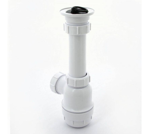 Сифон McAlpine бутылочный 1 1/2 x 40 мм с выпуском 70 мм выход 40 мм MRSK2