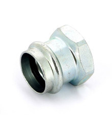 Муфта переходная пресс-В Viega Prestabo 28х1/2 оцинкованная сталь 704759