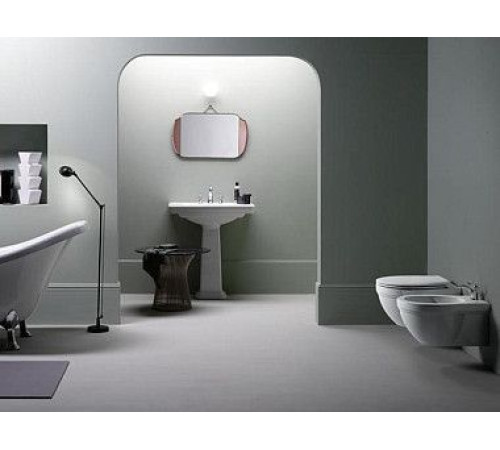 Сиденье для унитаза с крышкой GSI Classic SoftClose белый глянцевый MSC87CN11