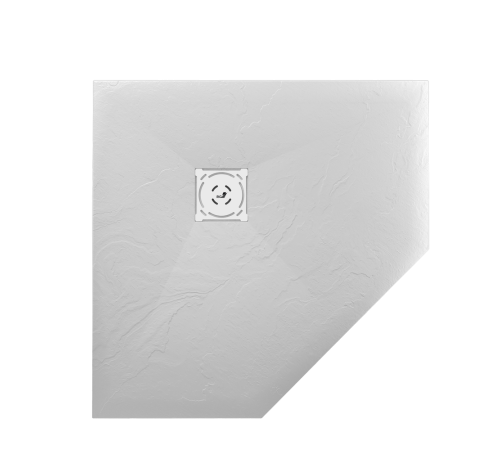 Душевой поддон трапеция RGW Stone Tray ST/T-W 1000x1000 мм белый 16155100-01