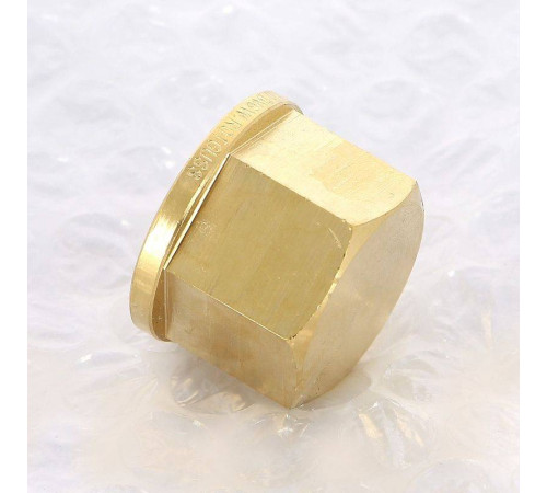 Заглушка резьбовая Viega 1/2 ВР бронза 266660