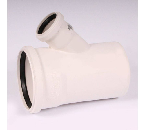 Тройник канализационный REHAU RAUPIANO PLUS 110/50/45° 121304