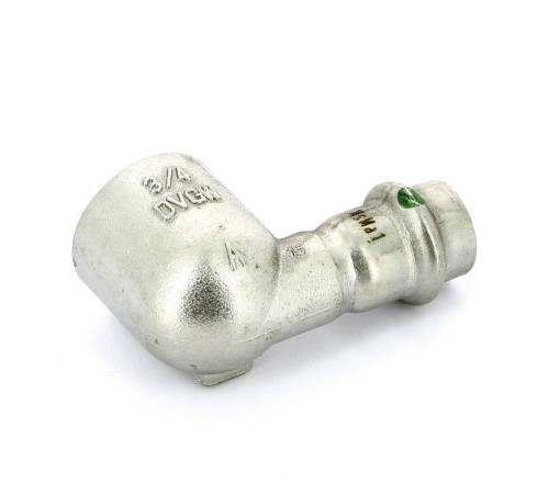 Угол 90° пресс-В компактный нержавеющая сталь Viega Sanpress Inox 15х3/4 436988