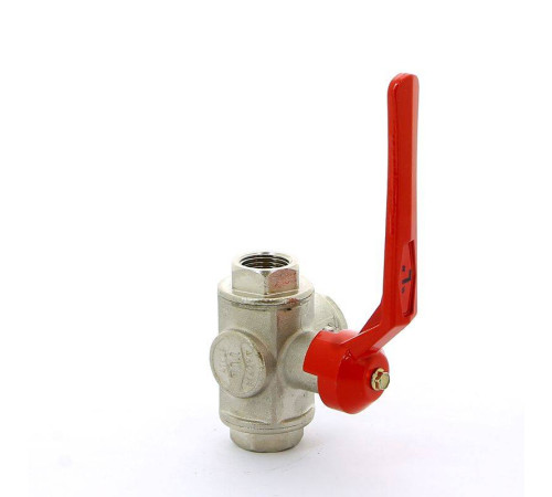 Кран шаровой Itap трехходовой L-порт ВВ рычаг 1/2 1280012