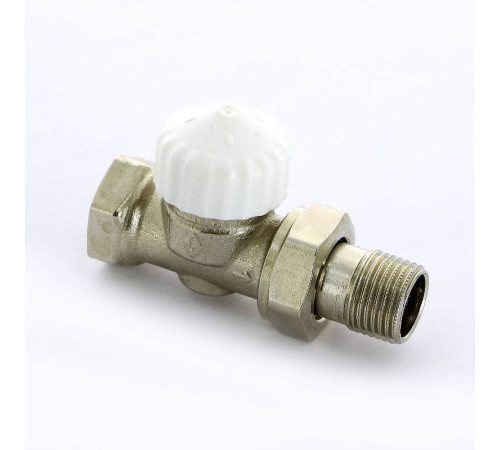 Вентиль термостатический Uni-Fitt прямой HB 1/2 никелированный 160N2000