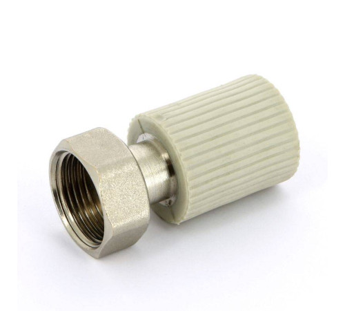 Муфта полипропиленовая FV-Plast с накидной гайкой и вварным патрубком 16x3/4 223017