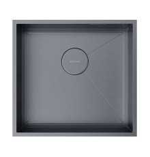 Кухонная мойка Omoikiri Kasen 48-26-INT-GM 48x45 см нерж. сталь вороненая сталь 4997058