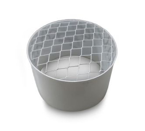 Решетка воздухозабора Gekon 80 мм алюминий 80KL