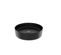 Раковина накладная Creavit LOOP 45 см черный матовый LP145-00SM00E-0000