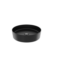 Раковина накладная Creavit LOOP 45 см черный матовый LP145-00SM00E-0000