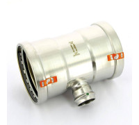 Тройник пресс Viega Sanpress Inox SC-Contur 108x35x108 мм 483104