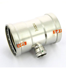 Тройник пресс Viega Sanpress Inox SC-Contur 108x35x108 мм 483104