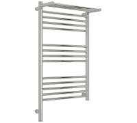 Полотенцесушитель электрический Сунержа Богема 3.1 с 1 полкой 500x800 мм левый без покрытия 00-6006-8050