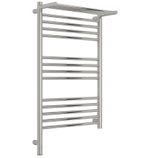 Полотенцесушитель электрический Сунержа Богема 3.1 с 1 полкой 500x800 мм левый без покрытия 00-6006-8050