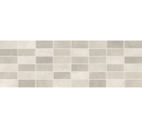 Декор мозаика LB-CERAMICS Fiori Grigio светло-серая 20х60 см 1064-0102-1001