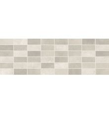 Декор мозаика LB-CERAMICS Fiori Grigio светло-серая 20х60 см 1064-0102-1001