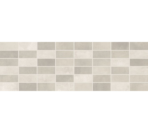 Декор мозаика LB-CERAMICS Fiori Grigio светло-серая 20х60 см 1064-0102-1001