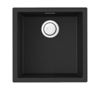 Кухонная мойка Omoikiri Yamakawa 45-U/I-GB Artceramic 45.6 x 45.6 см графит 4993781