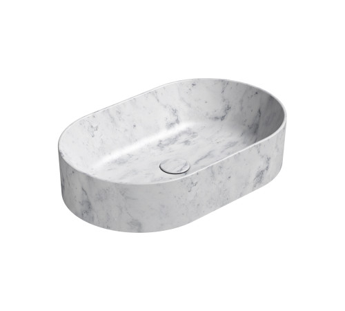 Раковина накладная GSI AltaCeramica AC30535 600х370 мм Marbled white AC30535