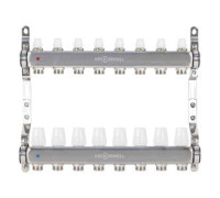 Коллекторный блок Kromwell 1x3/4 EK 8 выходов с термостатическими вставками KW.SM6500685