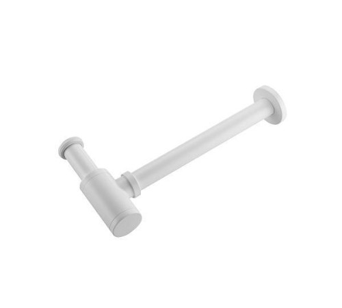 Сифон для раковины Boheme без донного клапана белый матовый 609-MW