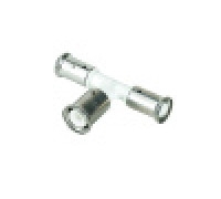 Тройник переходный Henco PVDF пресс белый 16x20x16 12PKW-162016