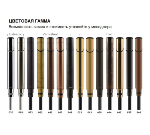 Ручной душ Bossini Ply B00950.030 30 мм хром