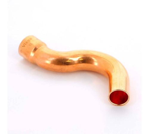 Обвод однораструбный медный под пайку Viega 15 мм 102012