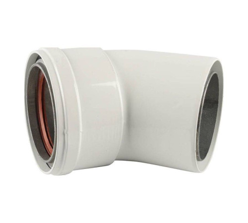 Отвод Baxi 45° d=80 мм для труб с изоляцией KHG71410521