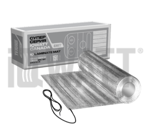 Нагревательный мат для ламината IQWATT IQ LAMINATE MAT 1.0 м² iqwatt1001