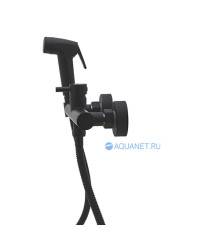 Смеситель с гигиеническим душем Bravat черный D9141BW-RUS