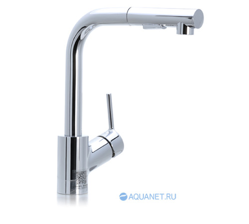 Смеситель для кухни Bravat Affability с вытяжным изливом хром F7172217CP-3