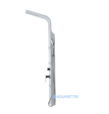 Душевая панель Aquanet Galaxy White с водопадом и 6 форсунками матовый белый 00209999