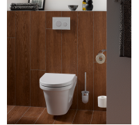 Унитаз подвесной TOTO CF безободковый с сиденьем без микролифта 355x540 мм CW132Y#NW1/VC130