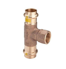 Тройник Viega Profipress G с SC-Contur 28x3/4x28 мм 352752