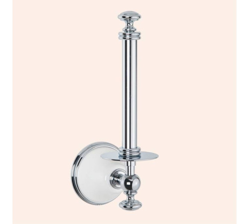 Держатель для запасного рулона туалетной бумаги Tiffany World Harmony 119 подвесной белый/хром TWHA119bi/cr