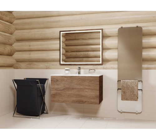 Тумба под раковину Allen Brau Glority 100 дуб антик 1.35002.NW