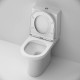 Унитаз-компакт AM.PM X-Joy безободковый с сиденьем микролифт C85A8601SC