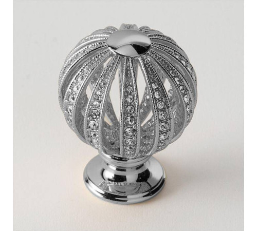 Ручка мебельная EBAN Mongolfiera с кристаллами Swarovski хром FACMGPO--CR