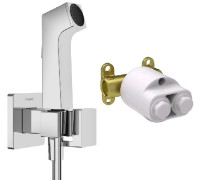 Готовый комплект гигиенического душа Hansgrohe Vernis Shape хром 29233000/29235180