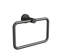 Полотенцедержатель-кольцо Colombo Design Plus PVD графит матовый W4931.GM