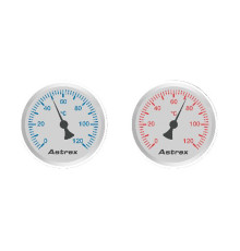 Комплект термометров Meibes для насосных групп Поколение 9 красный и синий A58071.91