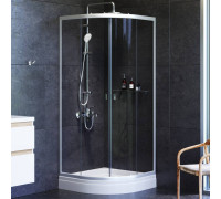 Душевое ограждение AM.PM X-Joy 80х80 см без поддона матовый хром W88G-205-080MT64