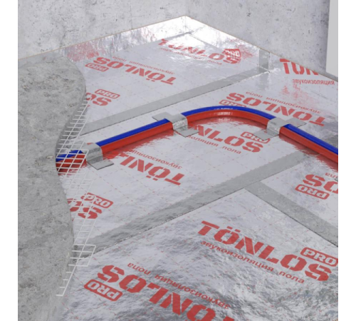 Звукоизоляция Tonlos TERRA FELT PRO 5000x700x10 мм