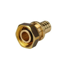 Переходник с накидной гайкой ELSEN Monolit 16x3/4 Евроконус латунь EFA131634BEK