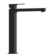 Смеситель для раковины Bossini Gillo высокий с донным клапаном черный матовый Z00706.073