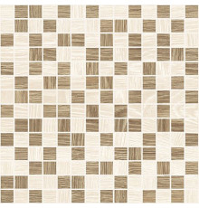 Мозаика Creto Genesis тёмно-бежевый+бежевый 30х30 см 9999213218